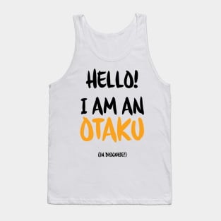 Otaku in Disguise Tank Top